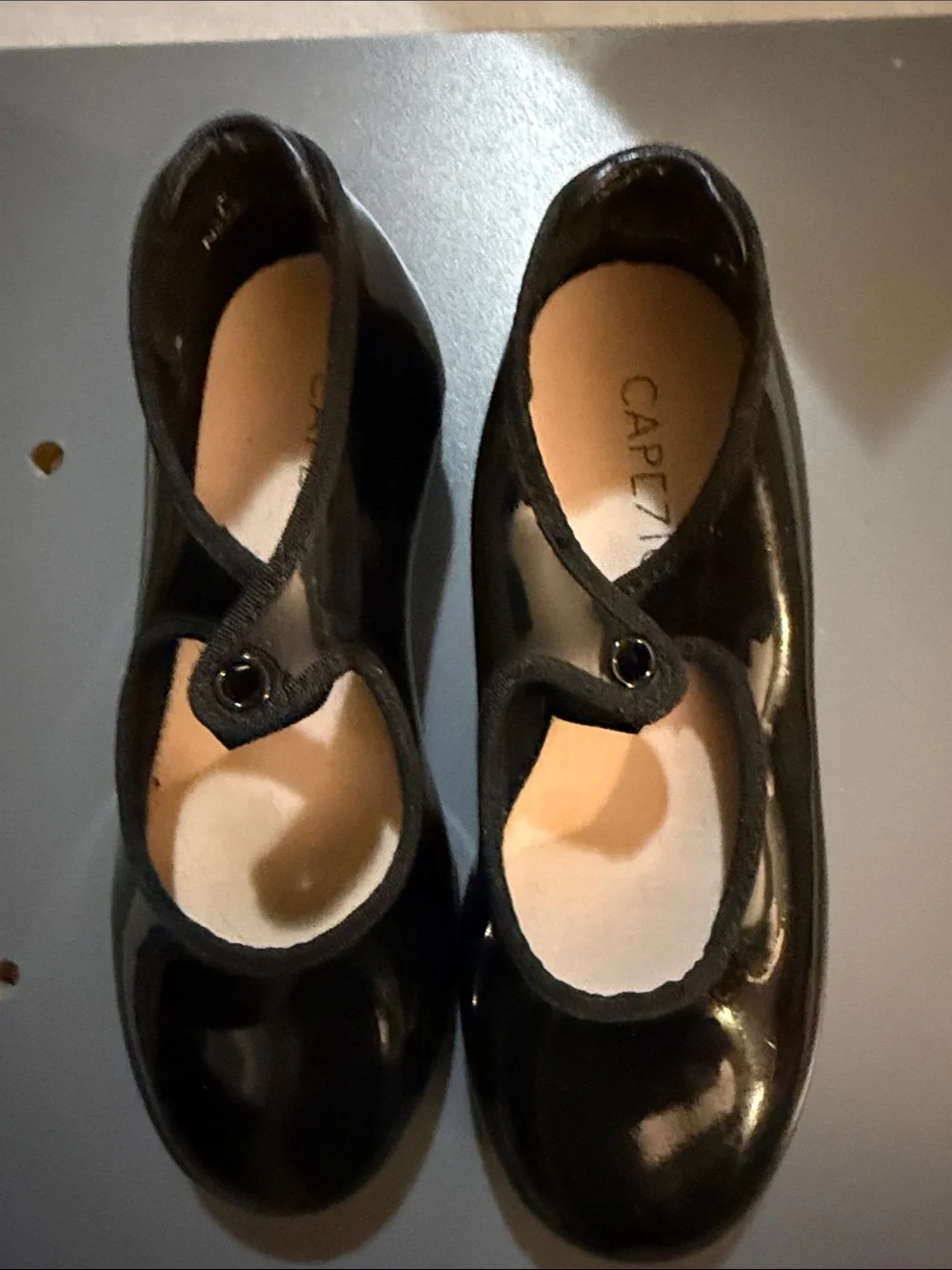 Girls' Black Patent Mary Jane Shoes 11.5
